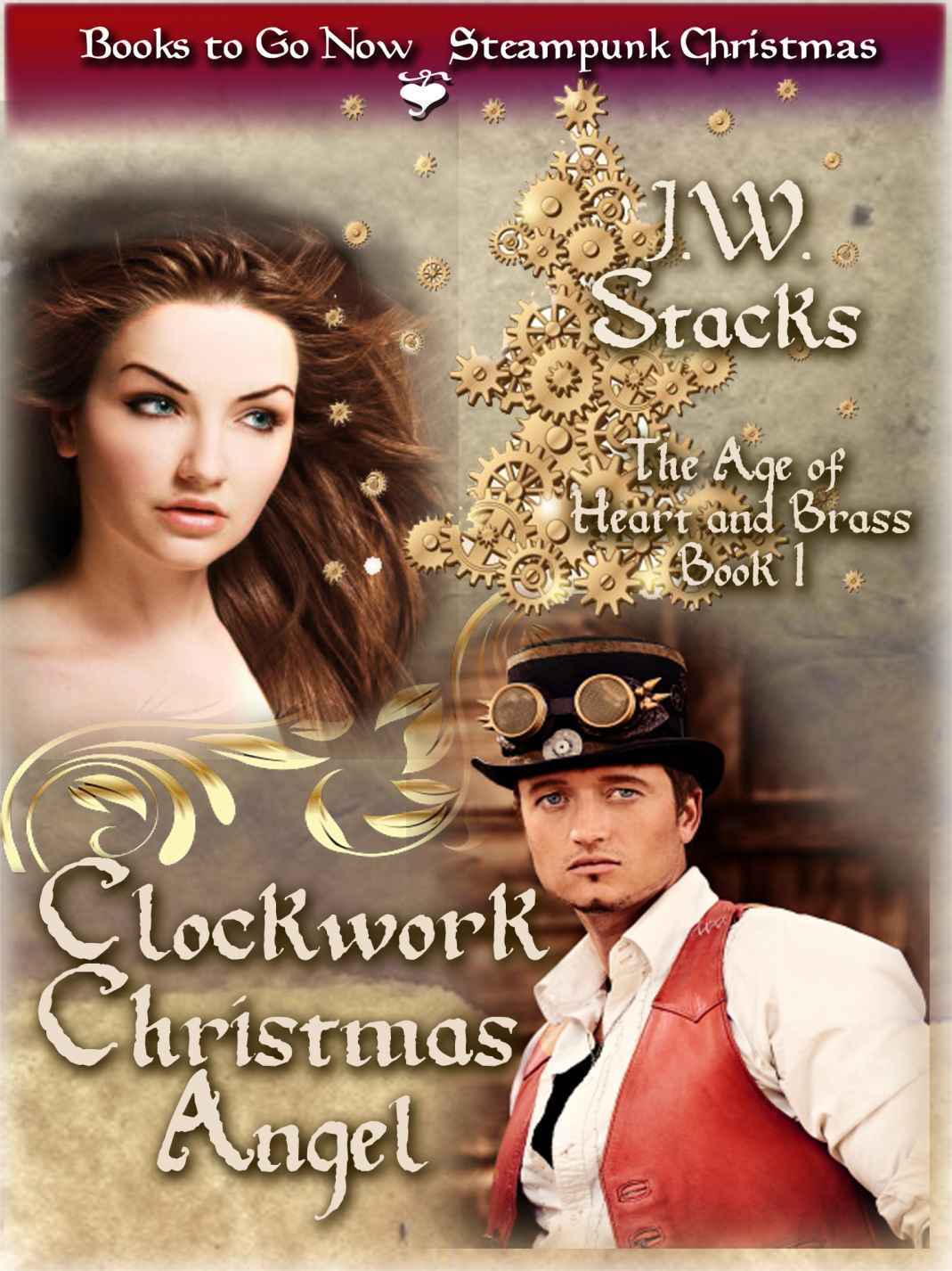 A Clockwork Christmas Angel by J. W. Stacks