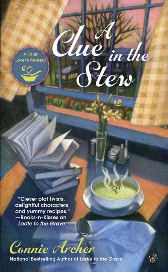 A Clue in the Stew (A Soup Lover's Mystery) by Connie Archer