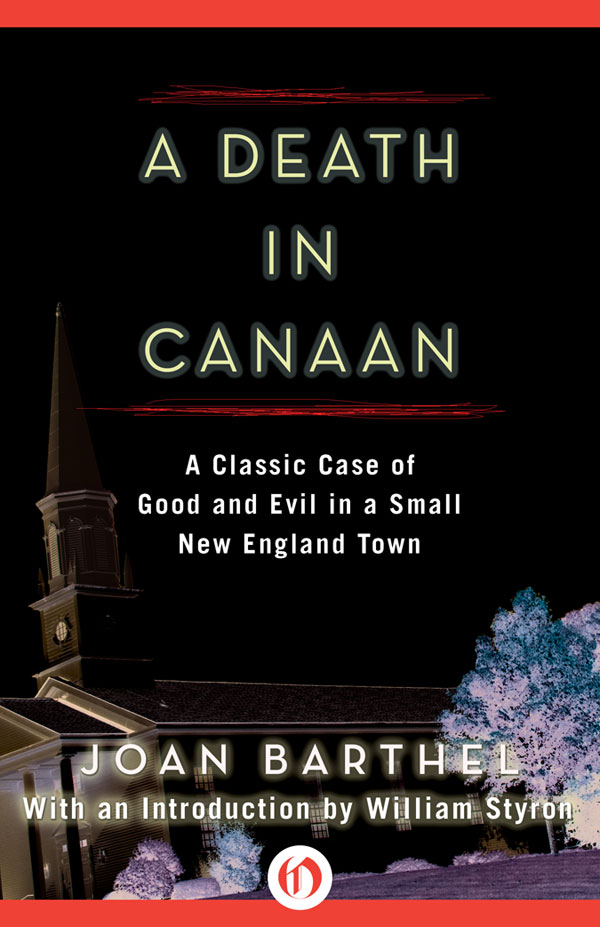 A Death in Canaan