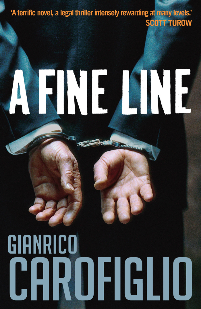 A Fine Line (2015) by Gianrico Carofiglio