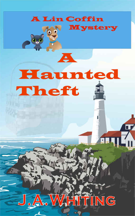 A Haunted Theft (A Lin Coffin Mystery Book 4) by J A Whiting