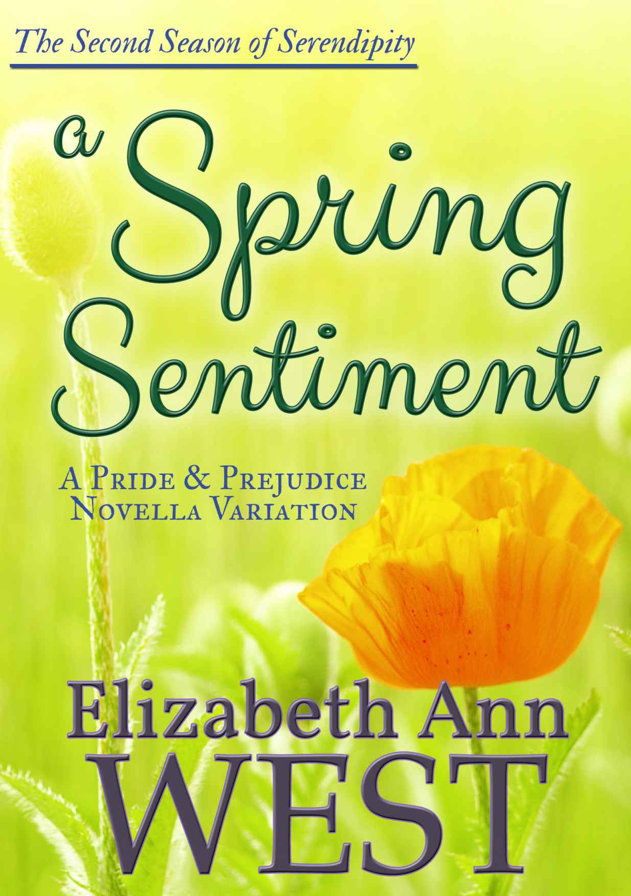 A Spring Sentiment: A Pride and Prejudice Novella Variation (Seasons of Serendipity Book 2) by Elizabeth Ann West