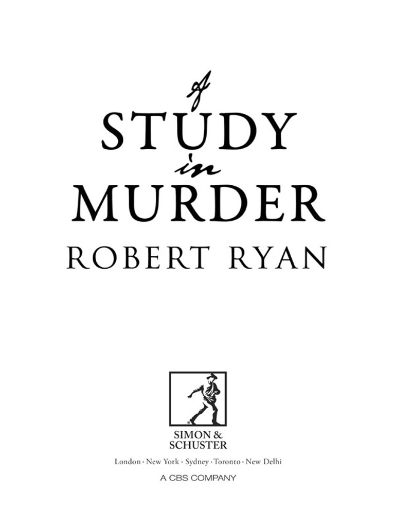 A Study in Murder by Robert Ryan