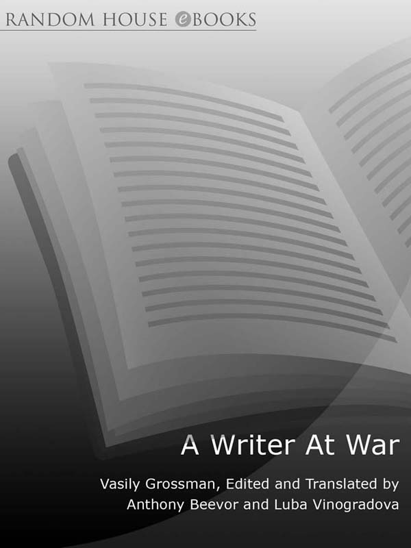 A Writer at War by Vasily Grossman