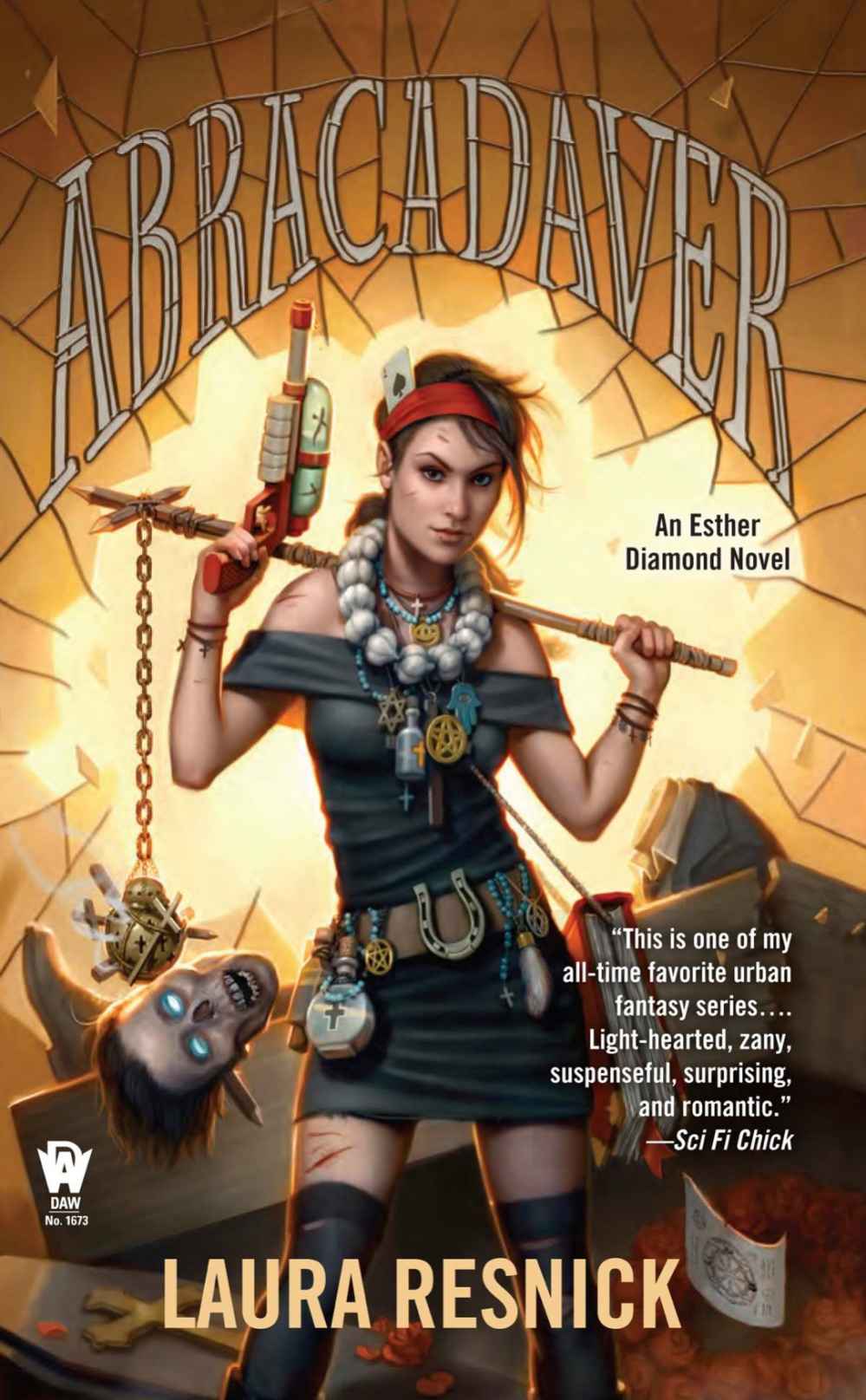 Abracadaver (Esther Diamond Novel) by Laura Resnick