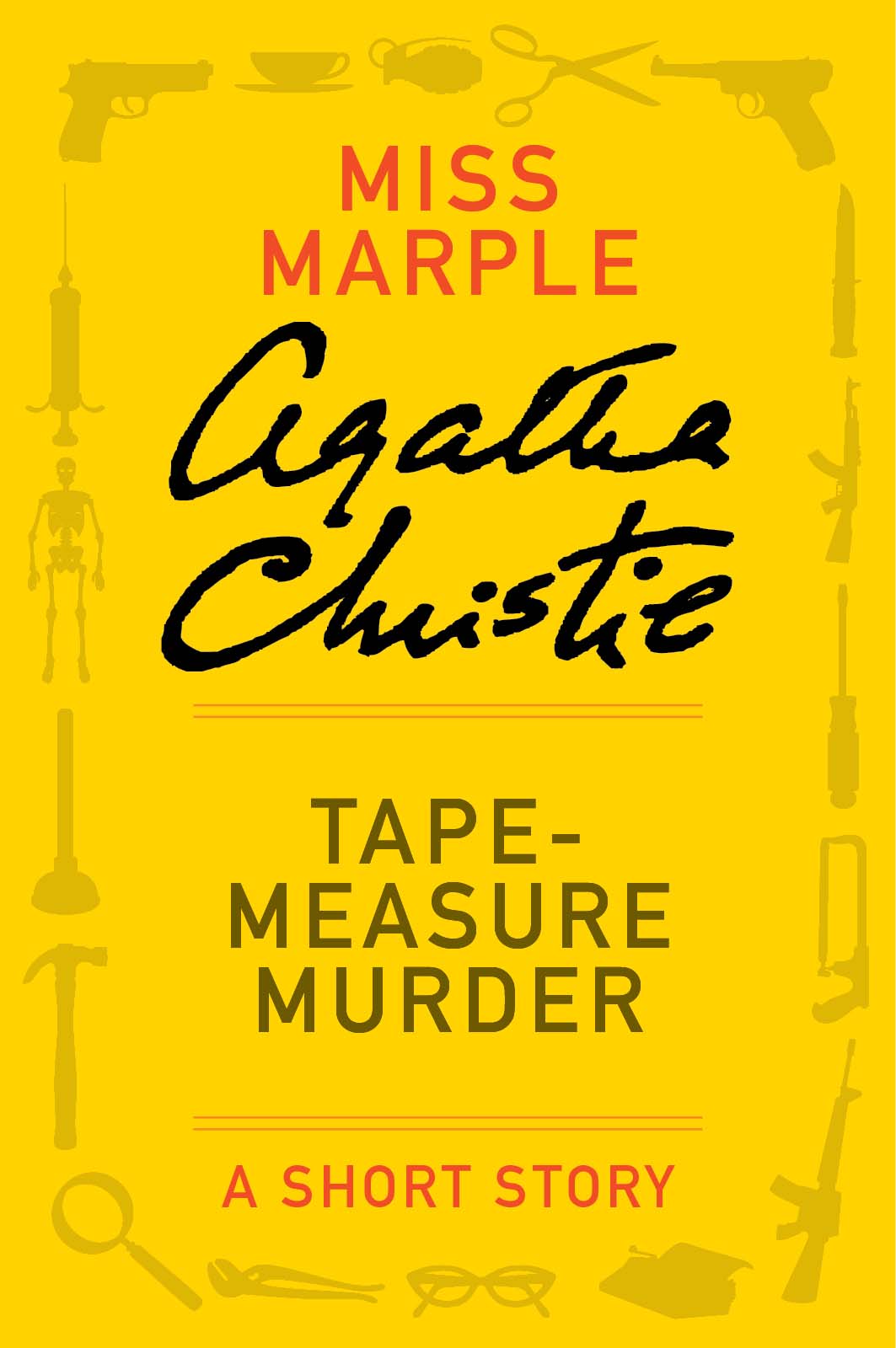 Agatha Christie by Tape Measure Murder