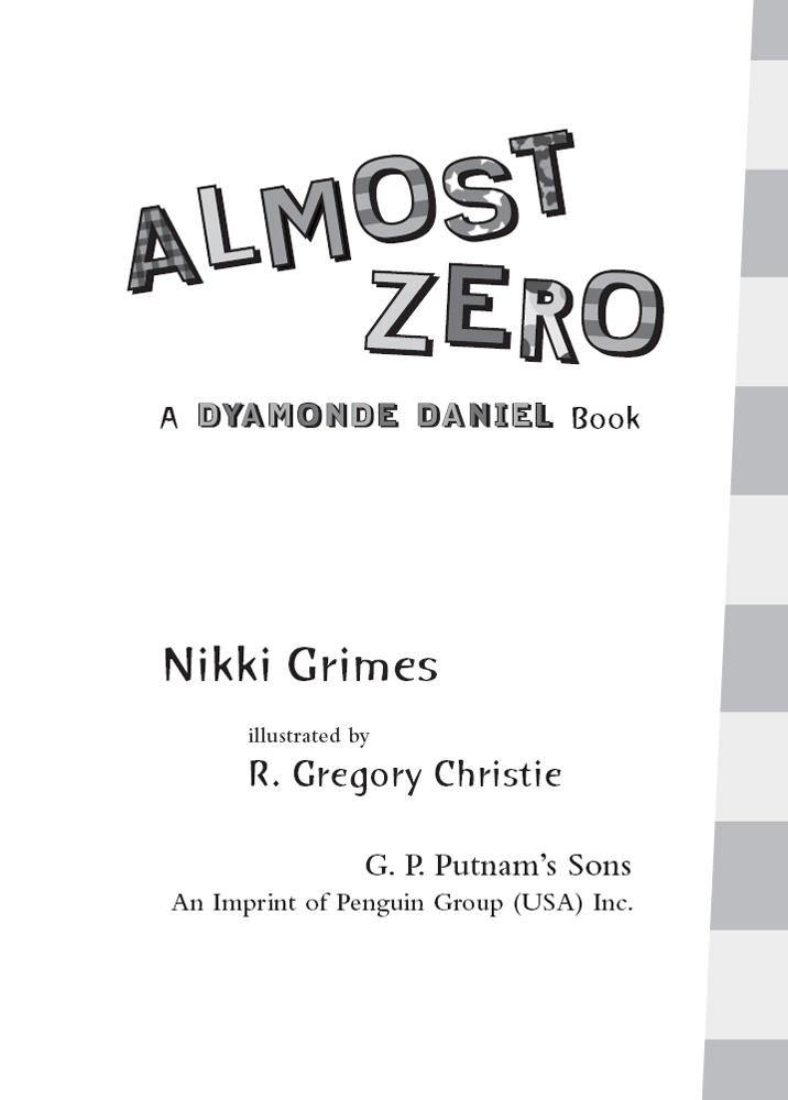 Almost Zero (2010) by Nikki Grimes