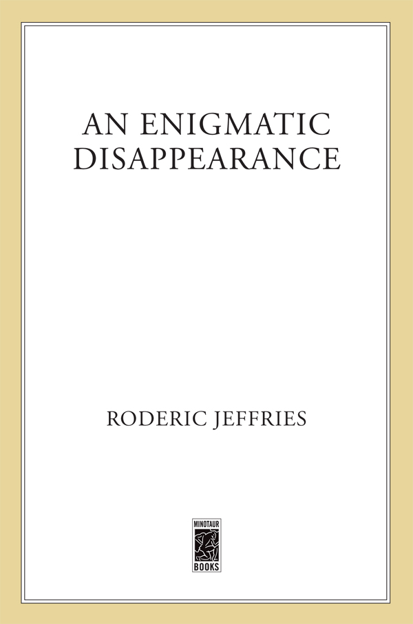 An Enigmatic Disappearance by Roderic Jeffries