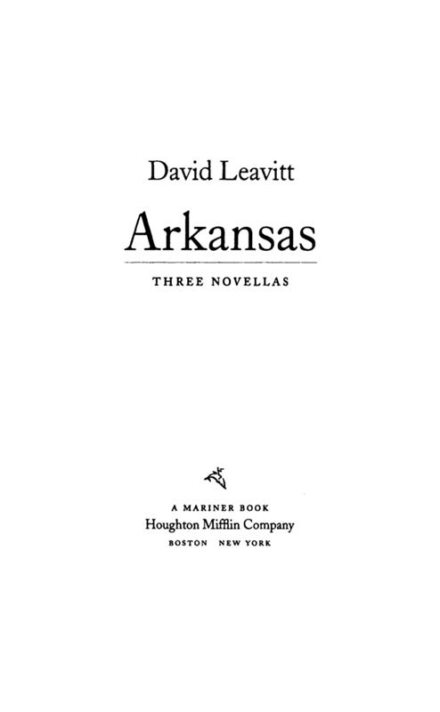Arkansas by David Leavitt