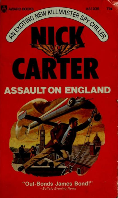 Assault on England by Nick  Carter