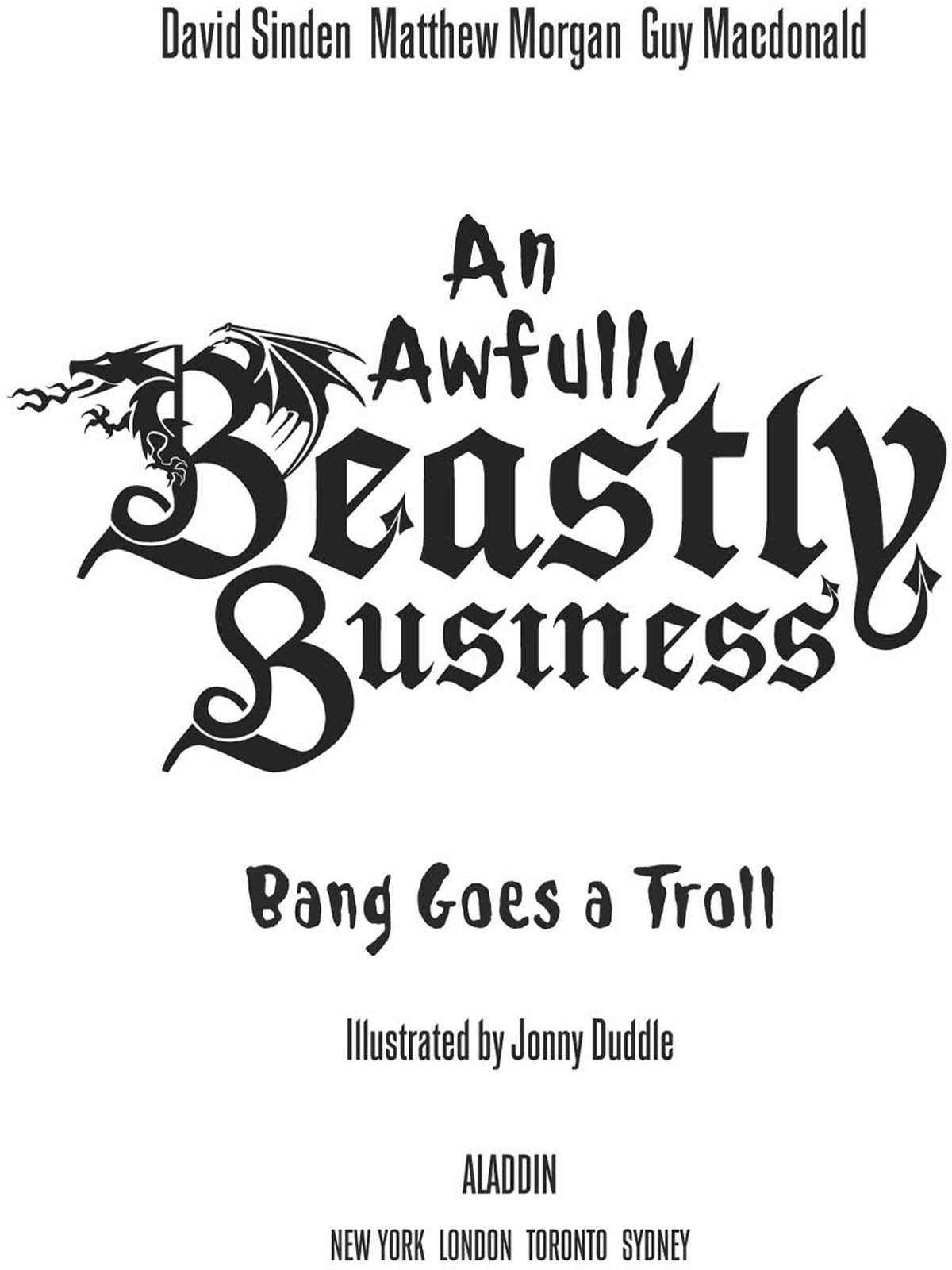 Bang Goes a Troll by David Sinden