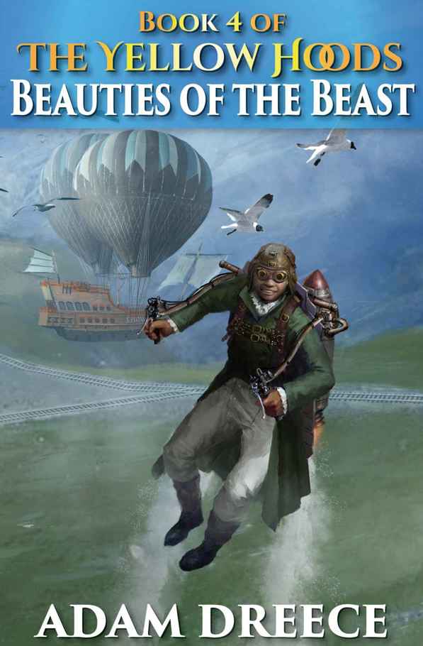 Beauties of the Beast (The Yellow Hoods, #4): Steampunk meets Fairy Tale