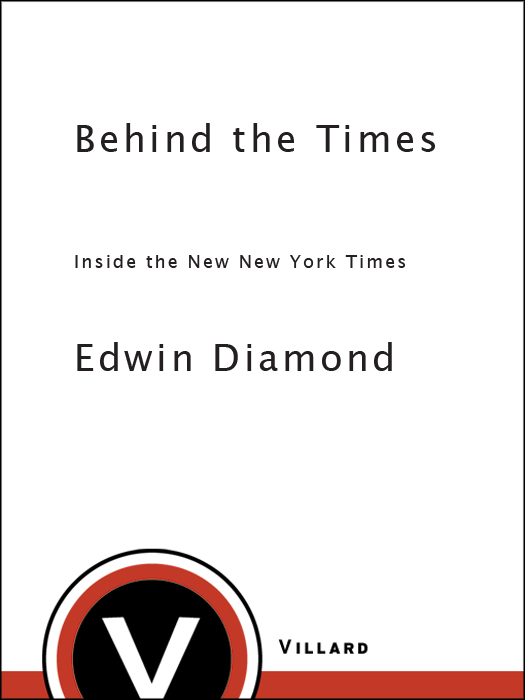 Behind the Times (2013) by Edwin Diamond