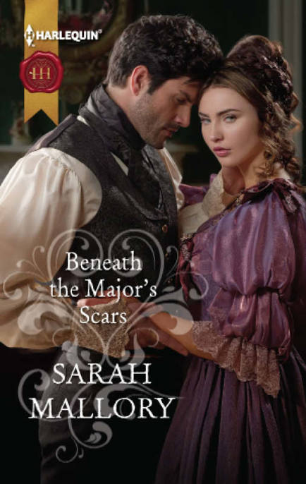 Beneath the Major's Scars by Sarah Mallory