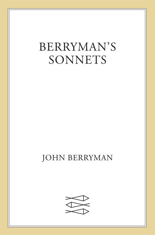 Berryman’s Sonnets (2014)