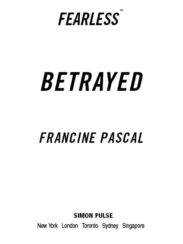 Betrayed (2002) by Francine Pascal