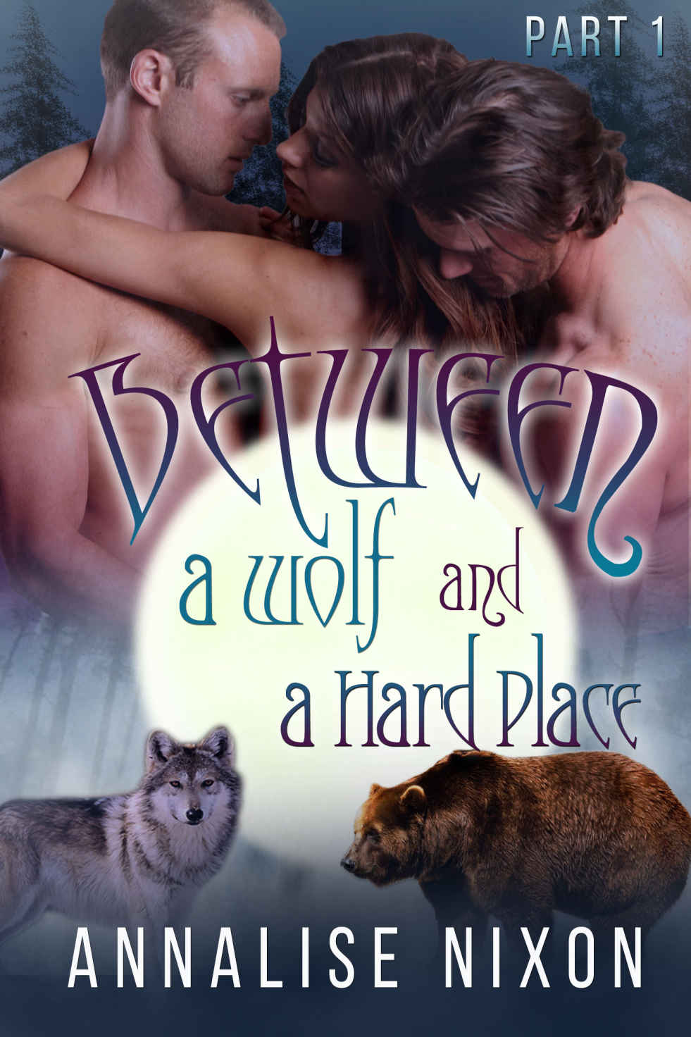 Between a Wolf and a Hard Place: BBW Shifter Menage