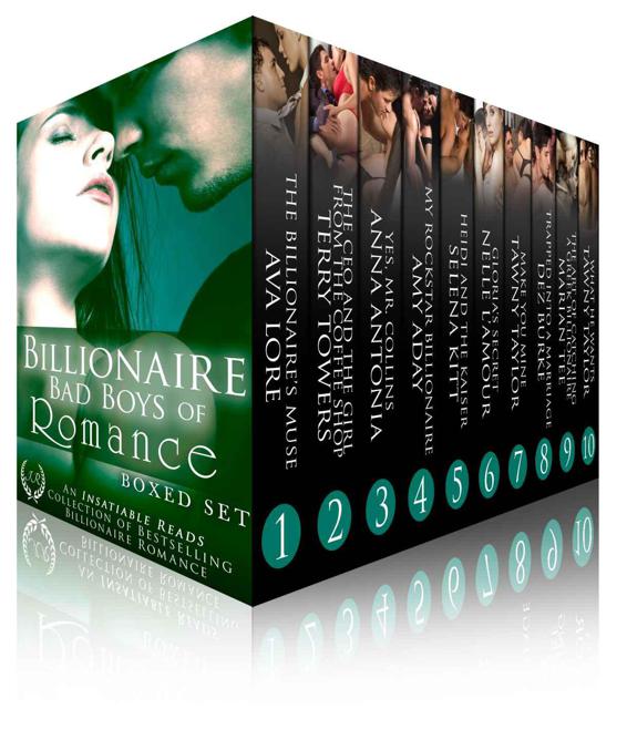 Billionaire Bad Boys of Romance Boxed Set (10 Book Bundle) by Kitt, Selena