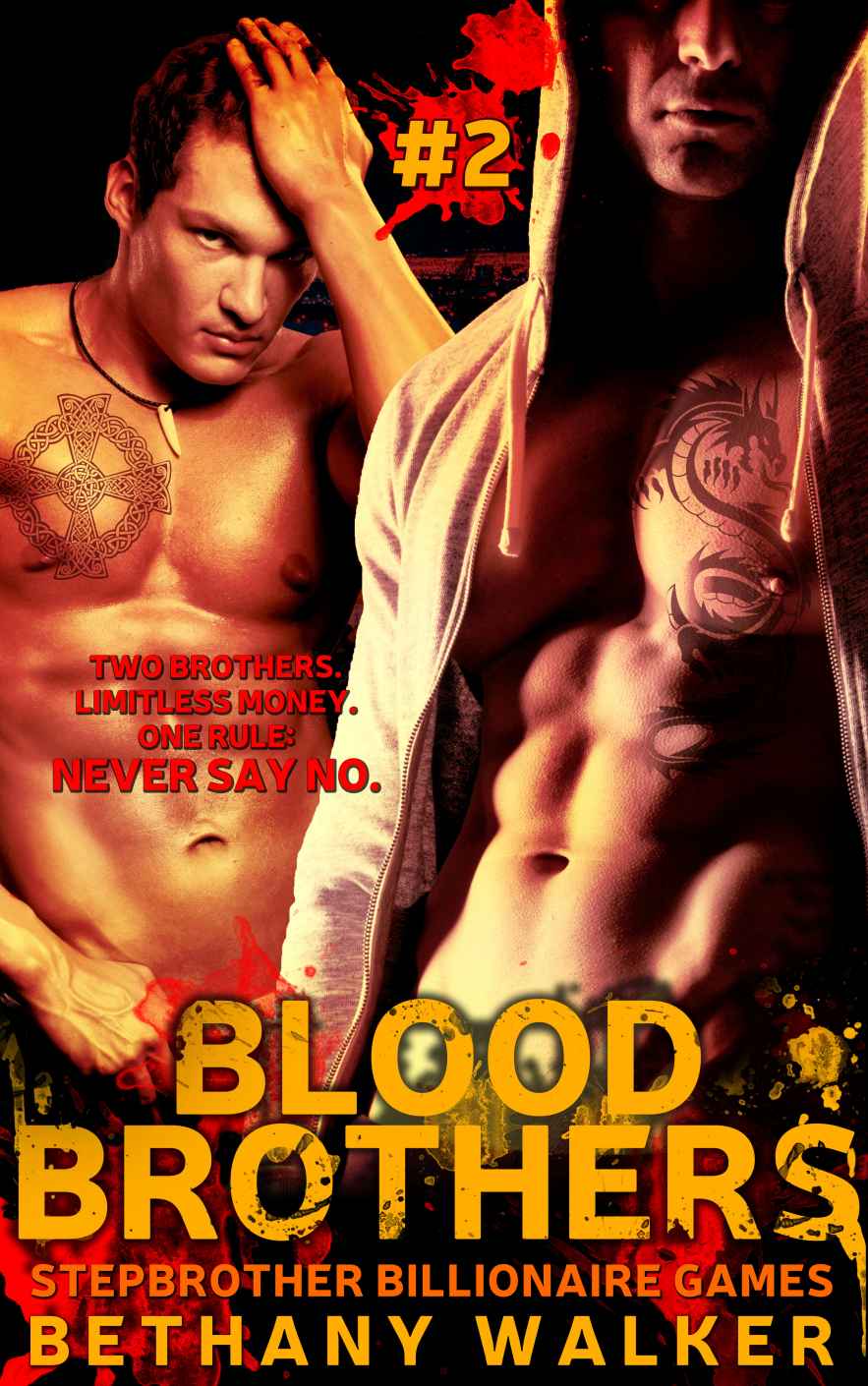 Blood Brothers: A Dark BBW Dom Billionaire Stepbrother Menage Serial (Stepbrother Billionaire Games Book 2)