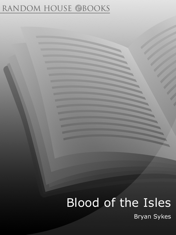 Blood of the Isles by Bryan Sykes