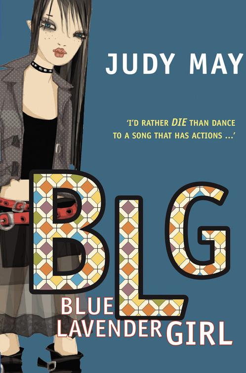Blue Lavender Girl (2012) by Judy May