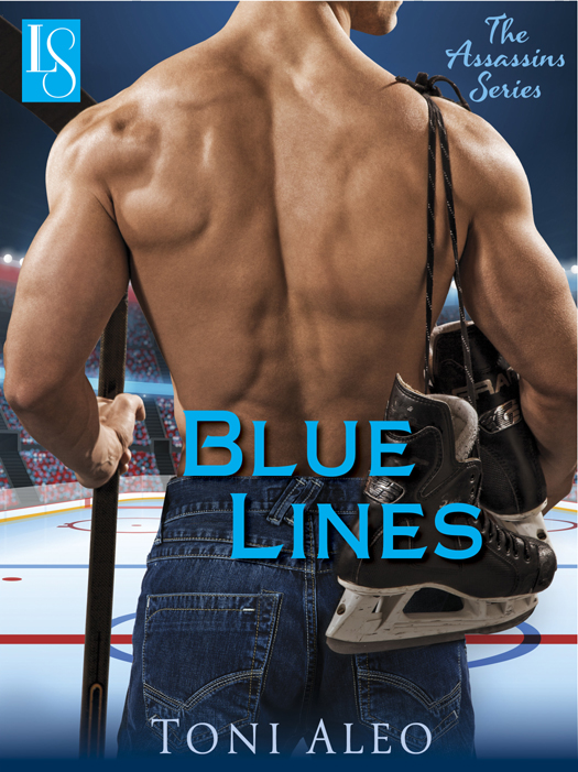 Blue Lines: The Assassins Series: A Loveswept Contemporary Romance by Toni Aleo