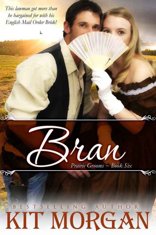 Bran (Prairie Grooms, Book Six) by Morgan, Kit