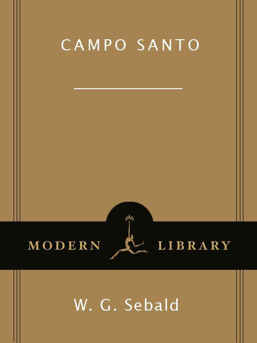 Campo Santo (Modern Library Paperbacks)