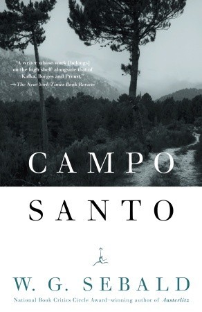 Campo Santo (2006) by W.G. Sebald