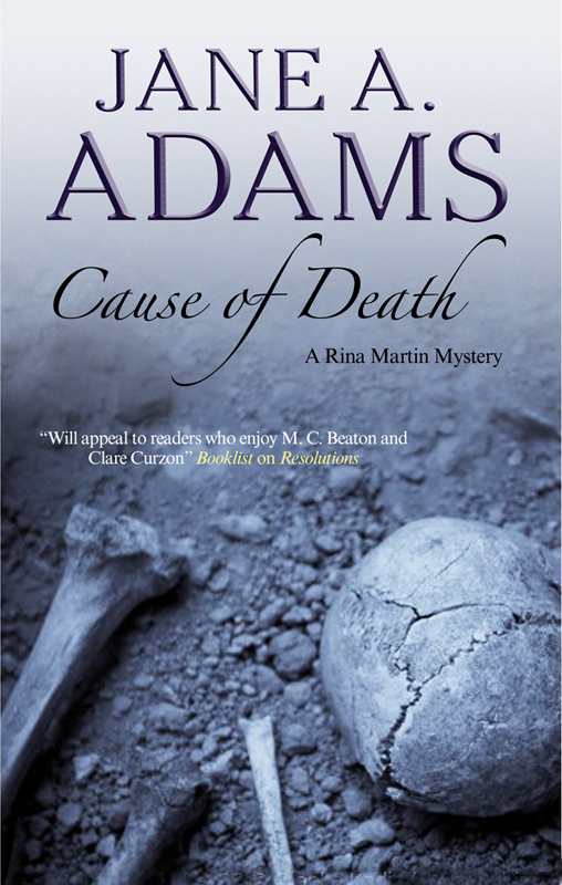 Cause of Death (2012) by Jane A. Adams