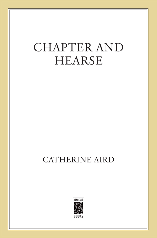 Chapter and Hearse by Catherine Aird