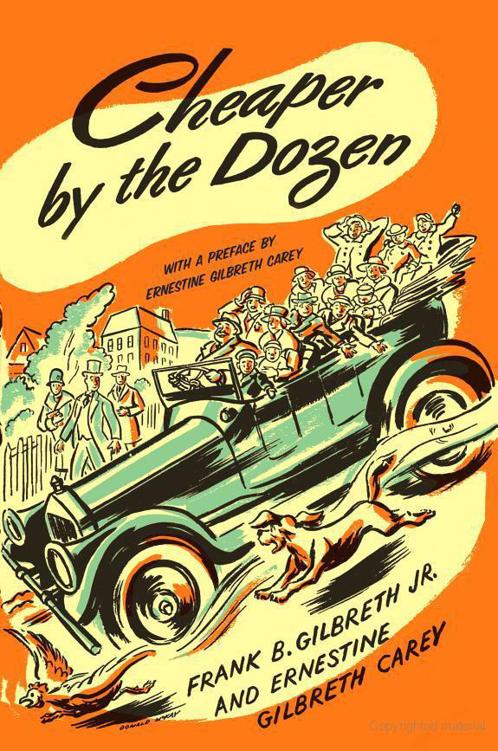 Cheaper by the Dozen by Frank B. Gilbreth