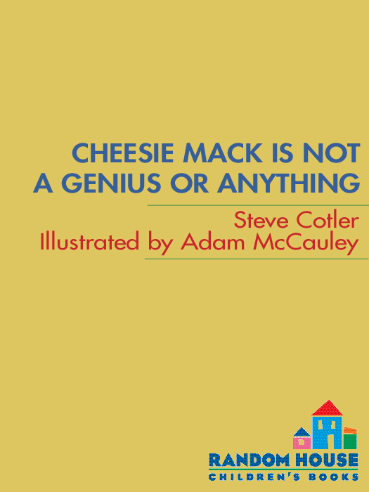 Cheesie Mack Is Not a Genius or Anything (2011) by Steve Cotler