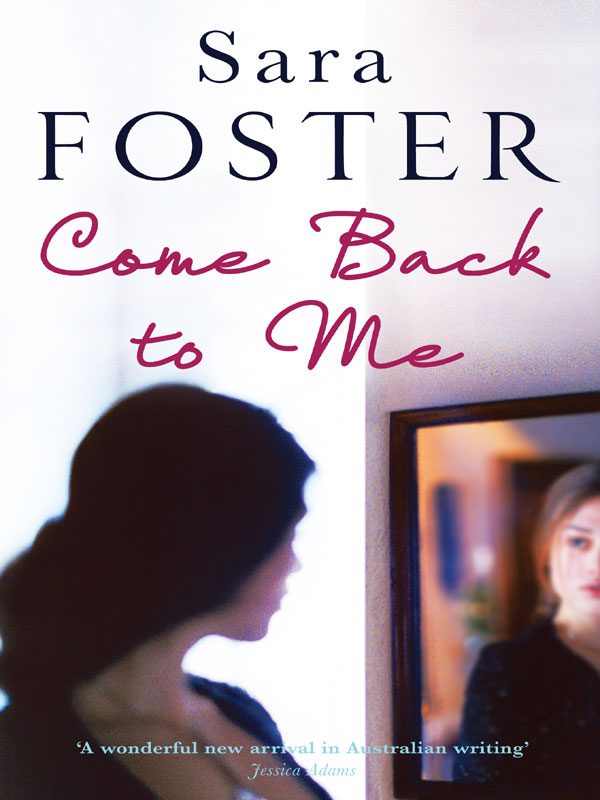 Come Back to Me (2010) by Sara Foster