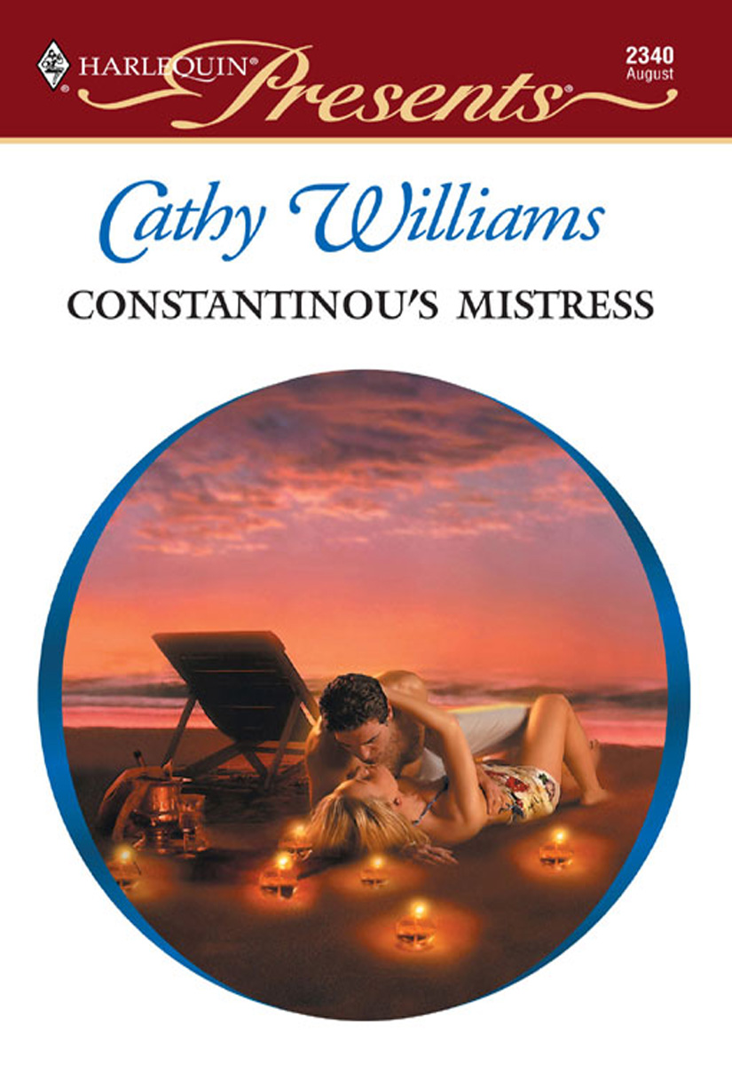 Constantinou's Mistress by Cathy Williams