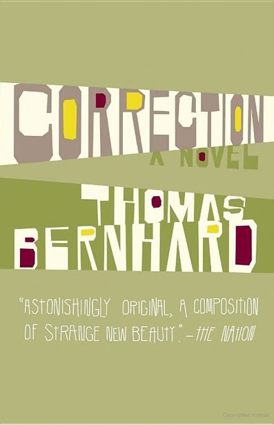 Correction: A Novel by Thomas Bernhard