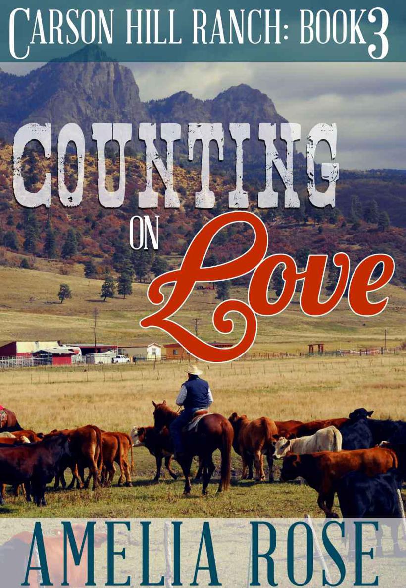 Counting on Love (Contemporary Cowboy Romance) (Carson Hill Ranch series: Book 3)