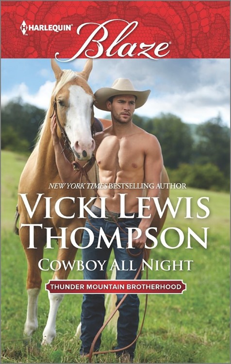 Cowboy All Night (Thunder Mountain Brotherhood, Book 5) (2016) by Vicki Lewis Thompson