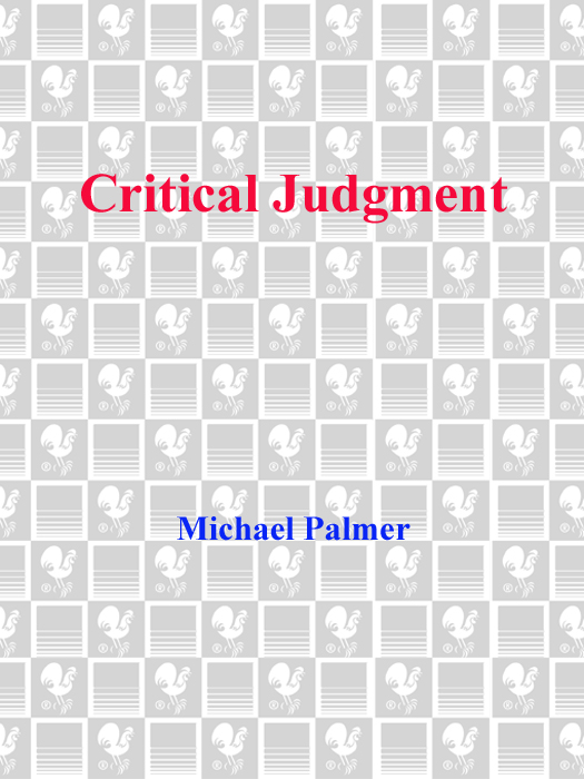 Critical Judgment (1996) by Palmer, Michael