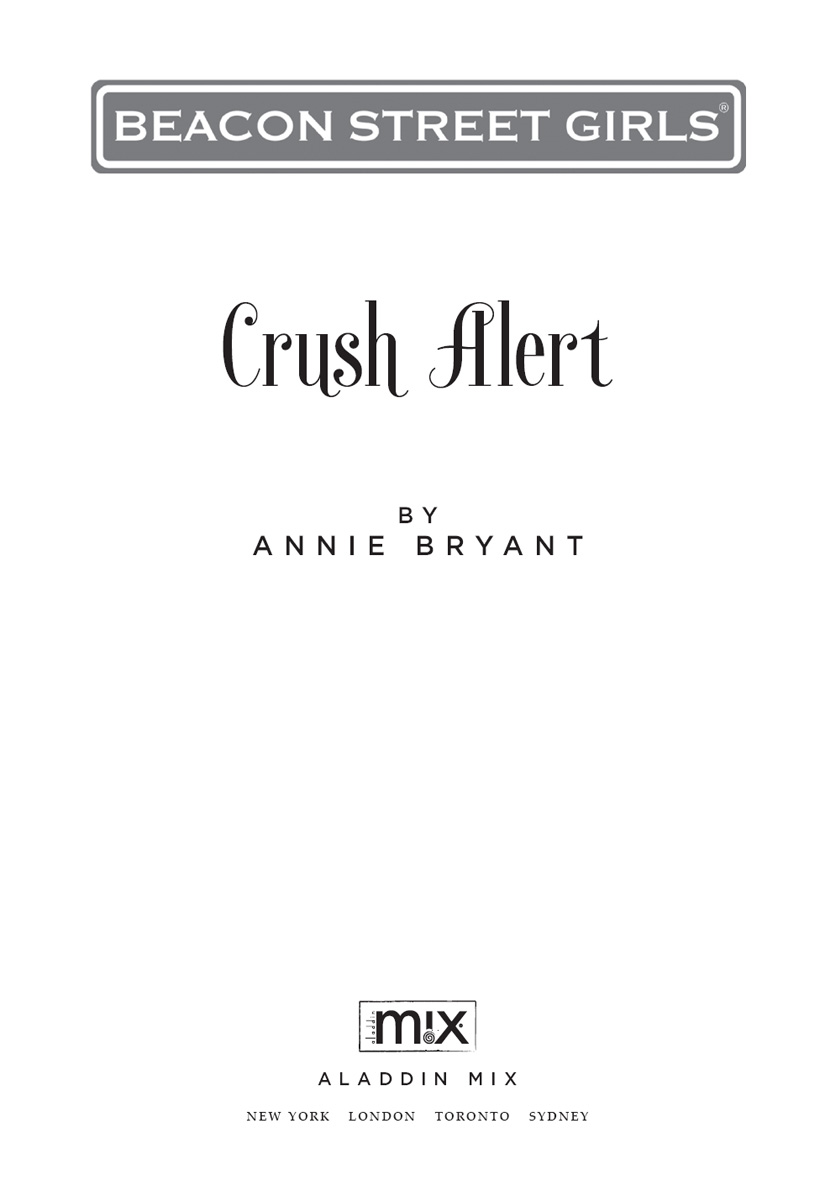 Crush Alert (2008) by Annie Bryant