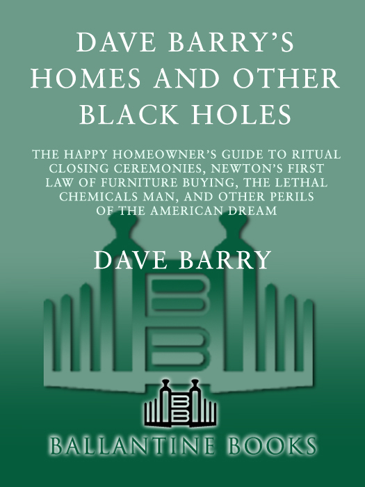 Dave Barry's Homes and Other Black Holes by Dave Barry