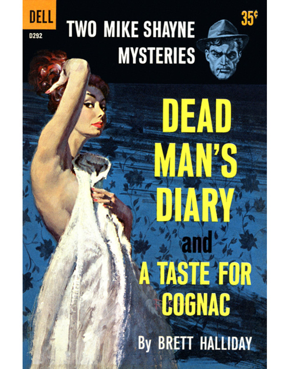 Dead Man's Diary & A Taste for Cognac by Brett Halliday