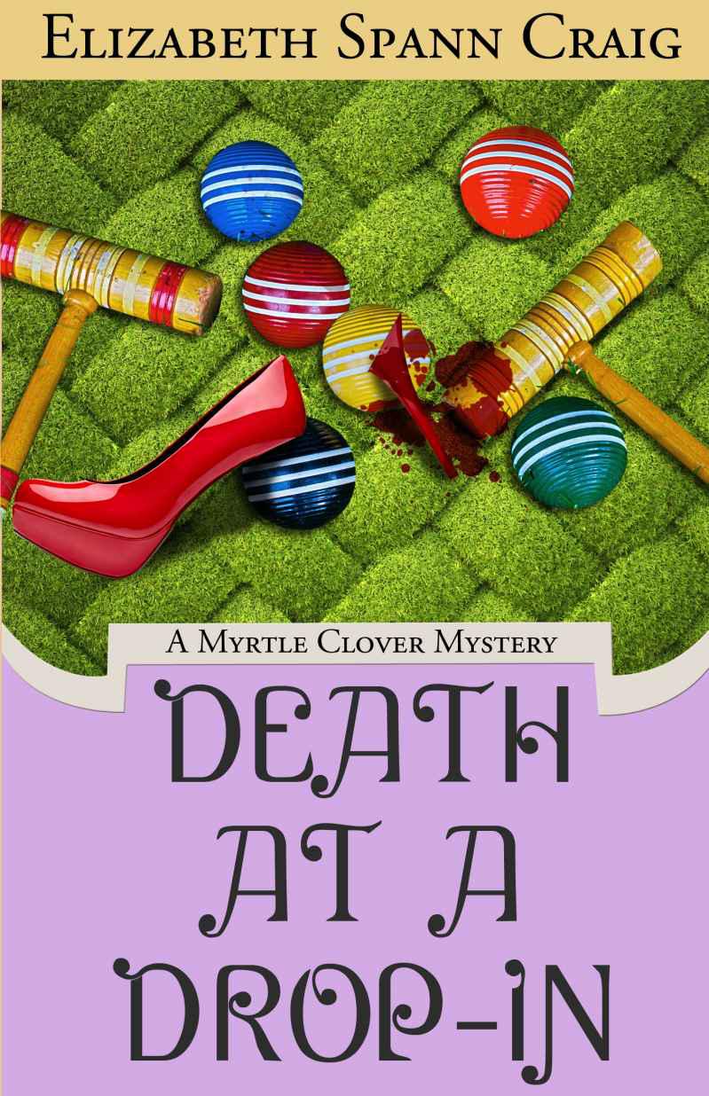 Death at a Drop-In by Elizabeth Spann Craig