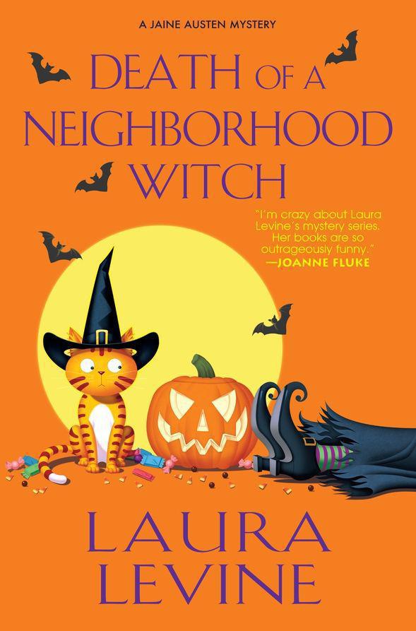 Death of a Neighborhood Witch (Jaine Austen Mystery) by Levine, Laura