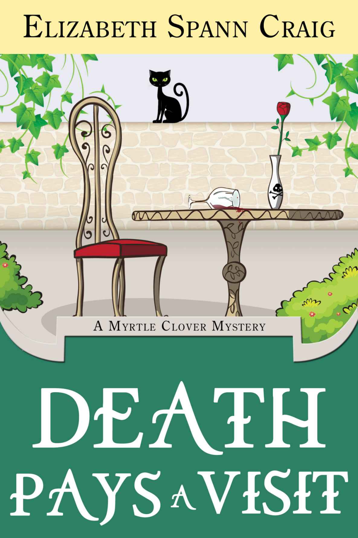 Death Pays a Visit (A Myrtle Clover Mystery Book 7)