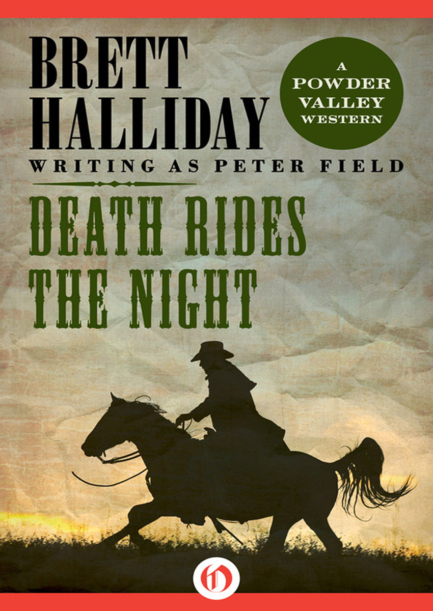 Death Rides the Night by Brett Halliday