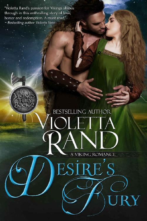 Desire's Fury (Viking's Fury Book 2) by Violetta Rand