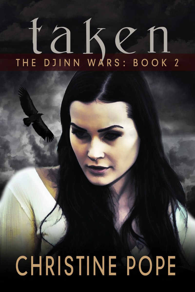 djinn wars 02 - taken by pope, christine