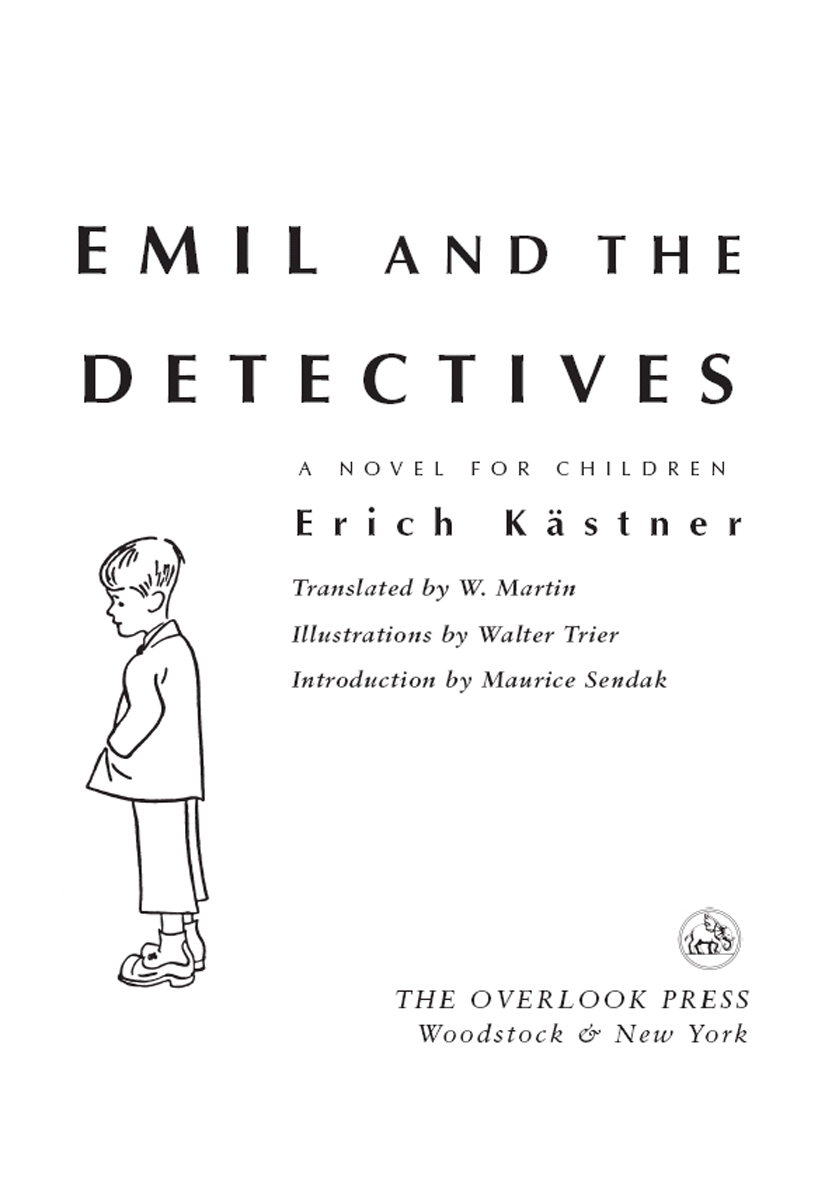 Emil and the Detectives (1929) by Maurice Sendak Sendak, Maurice