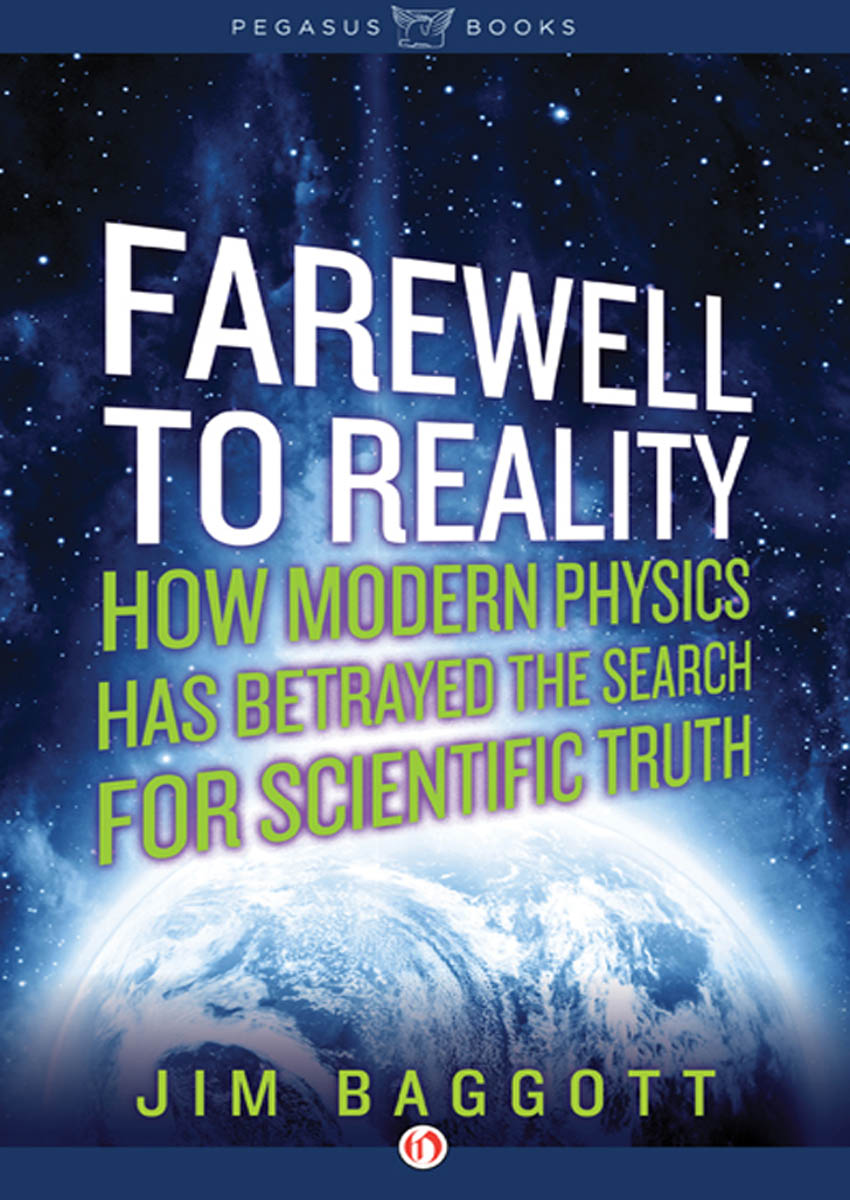 Farewell to Reality by Jim Baggott